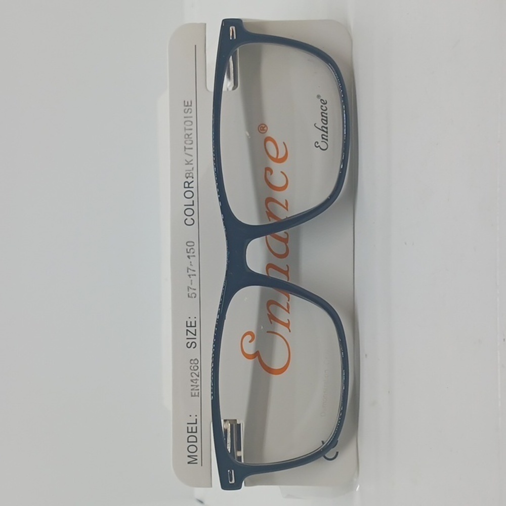 NWT RX-ABLE ENHANCE EYEGLASS FRAMES EN4268 BLACK TORTOISE